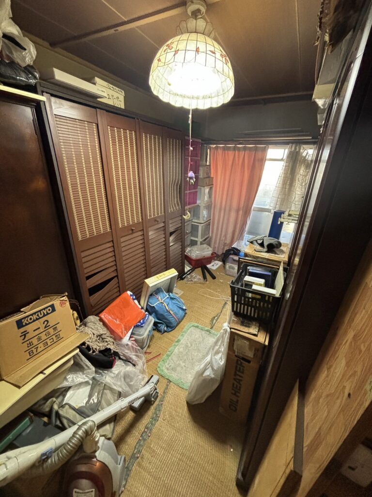 遺品整理ビフォー